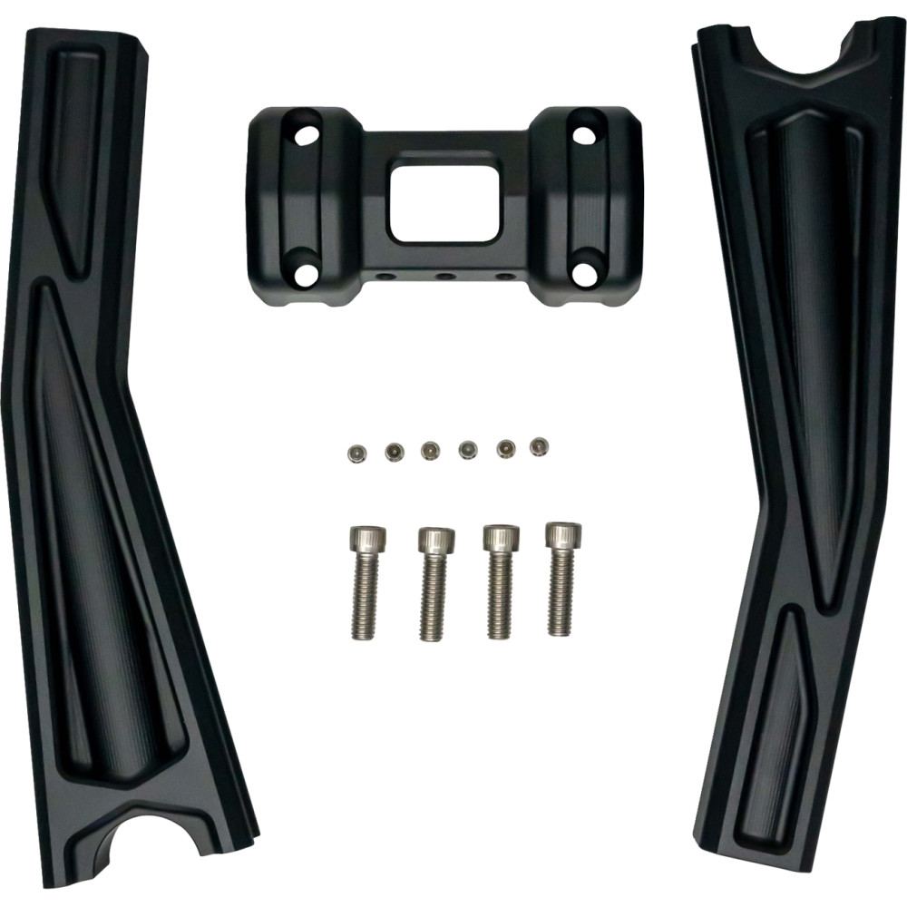 Ascent Pro Pullback Riser Kit - 10in. - Black