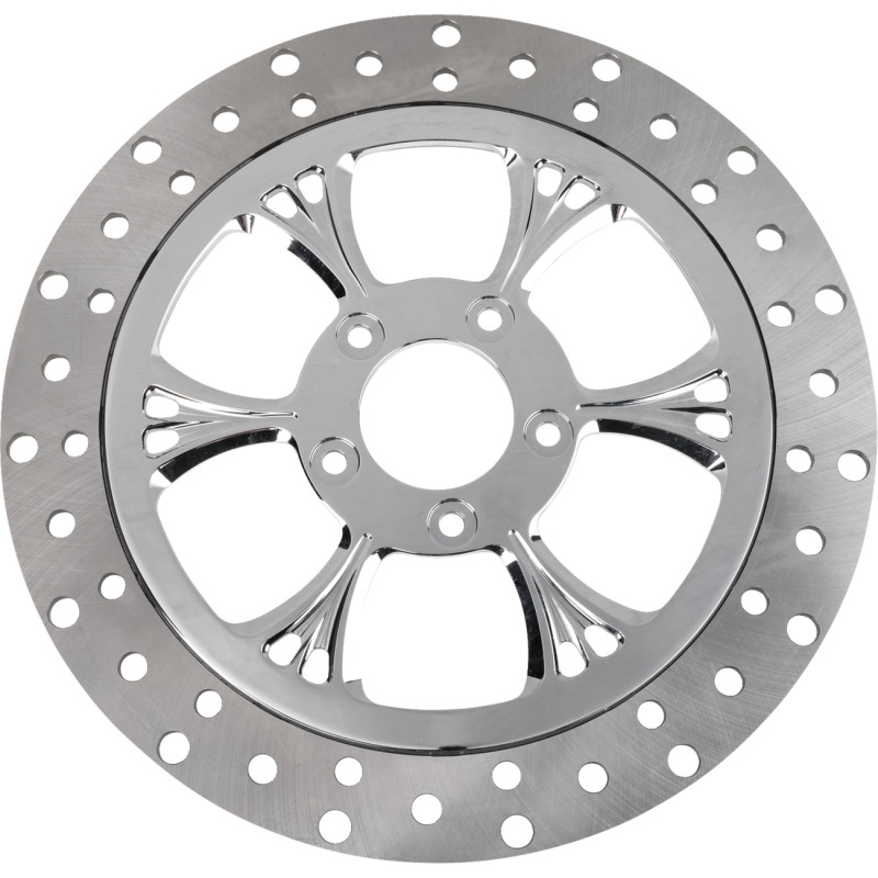 Majestic Floating Brake Rotor - Front Left - Chrome - 320mm
