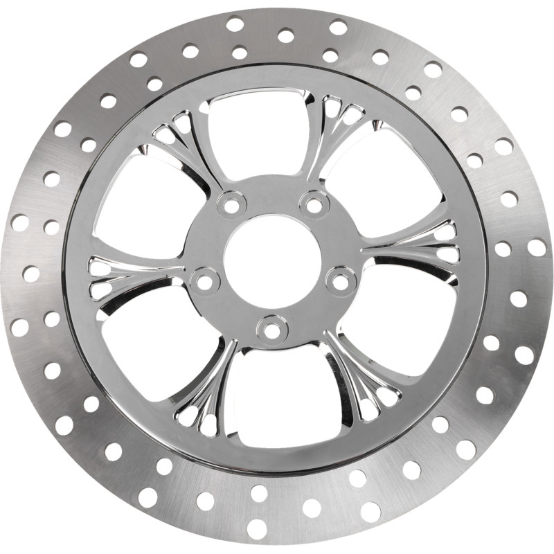 Majestic Floating Brake Rotor - Front Right - Chrome - 320mm