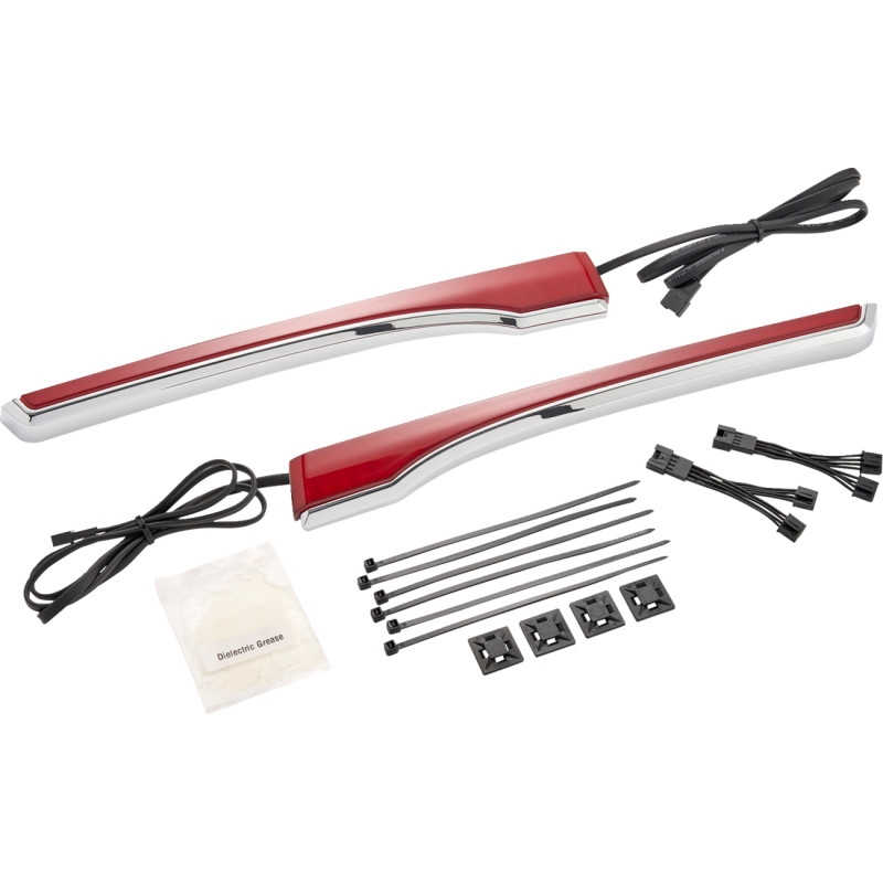 Trunk Light - Red Lens - Chrome