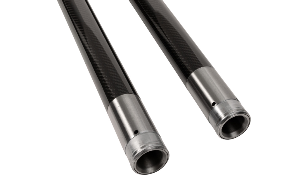 49mm Black Carbon Fiber Fork Tubes - 25.875in.
