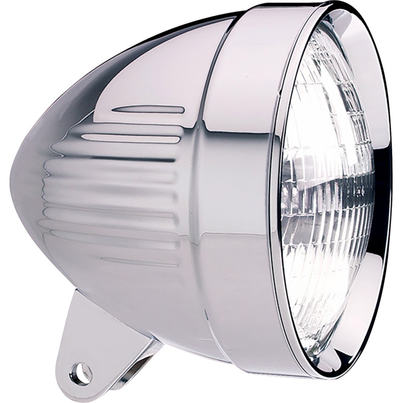 5 3/4in Headlight Housing - Warrior Grove - Chrome