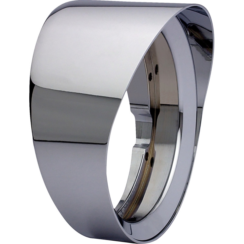 Headlight Bezel - 8in. - Mariah - Chrome