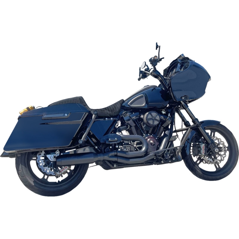 Mid-Length Super Bike 2-Into-1 Exhaust System - Stainless Steel