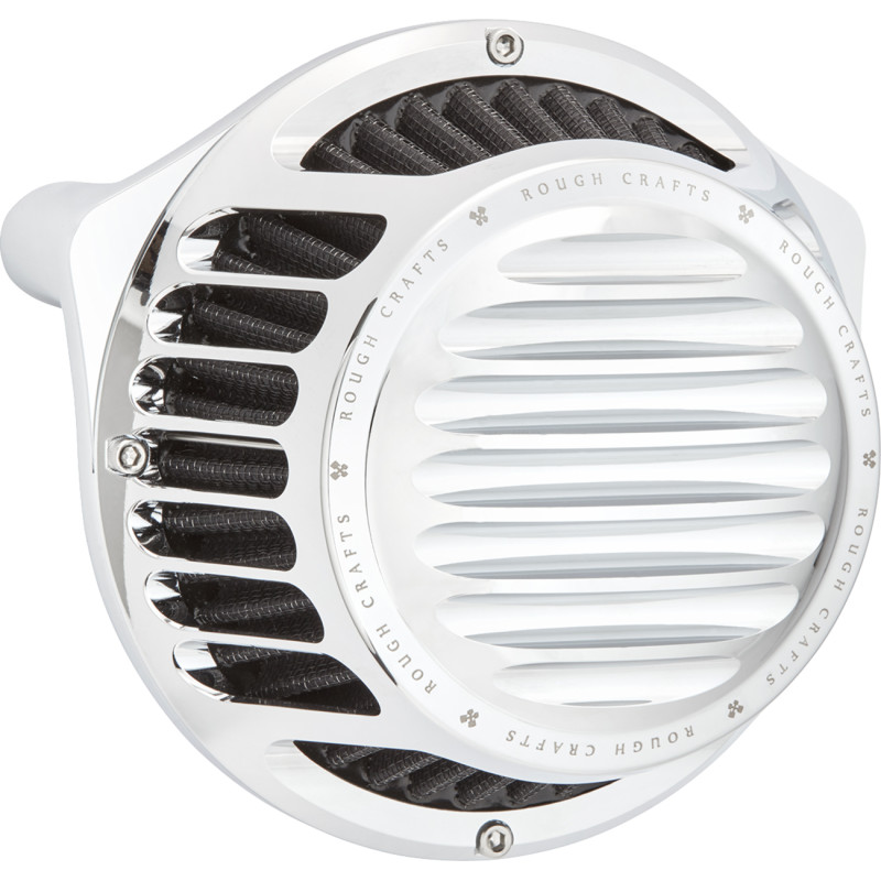 Round Air Cleaner - Chrome