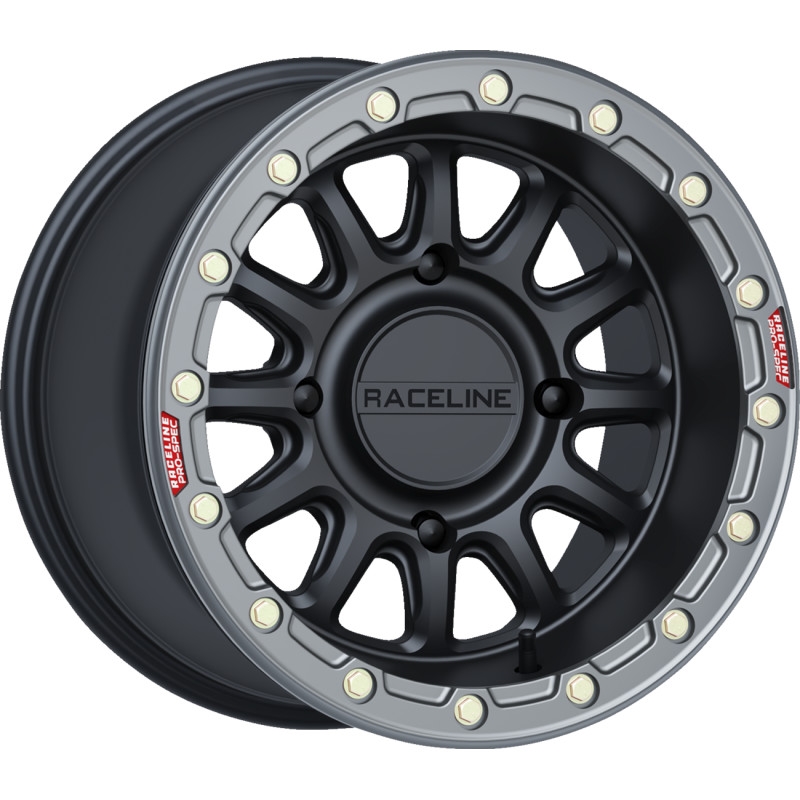 A14 Alpha Beadlock Wheel - 15x10 - (+10mm) - 4/156 - Black/Gunmetal