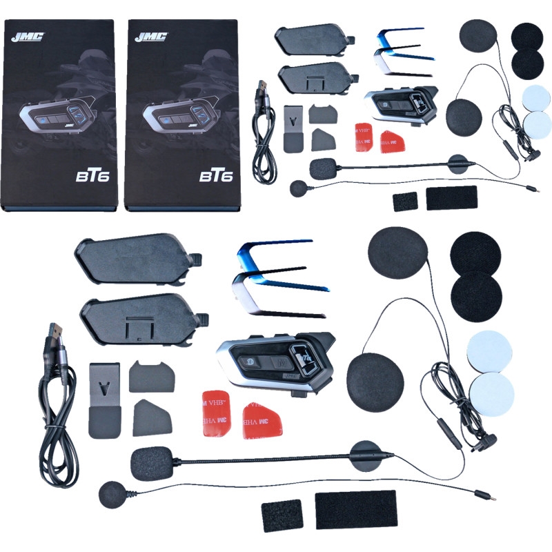 BT-06 Bluetooth Helmet Headset - Dual Kit