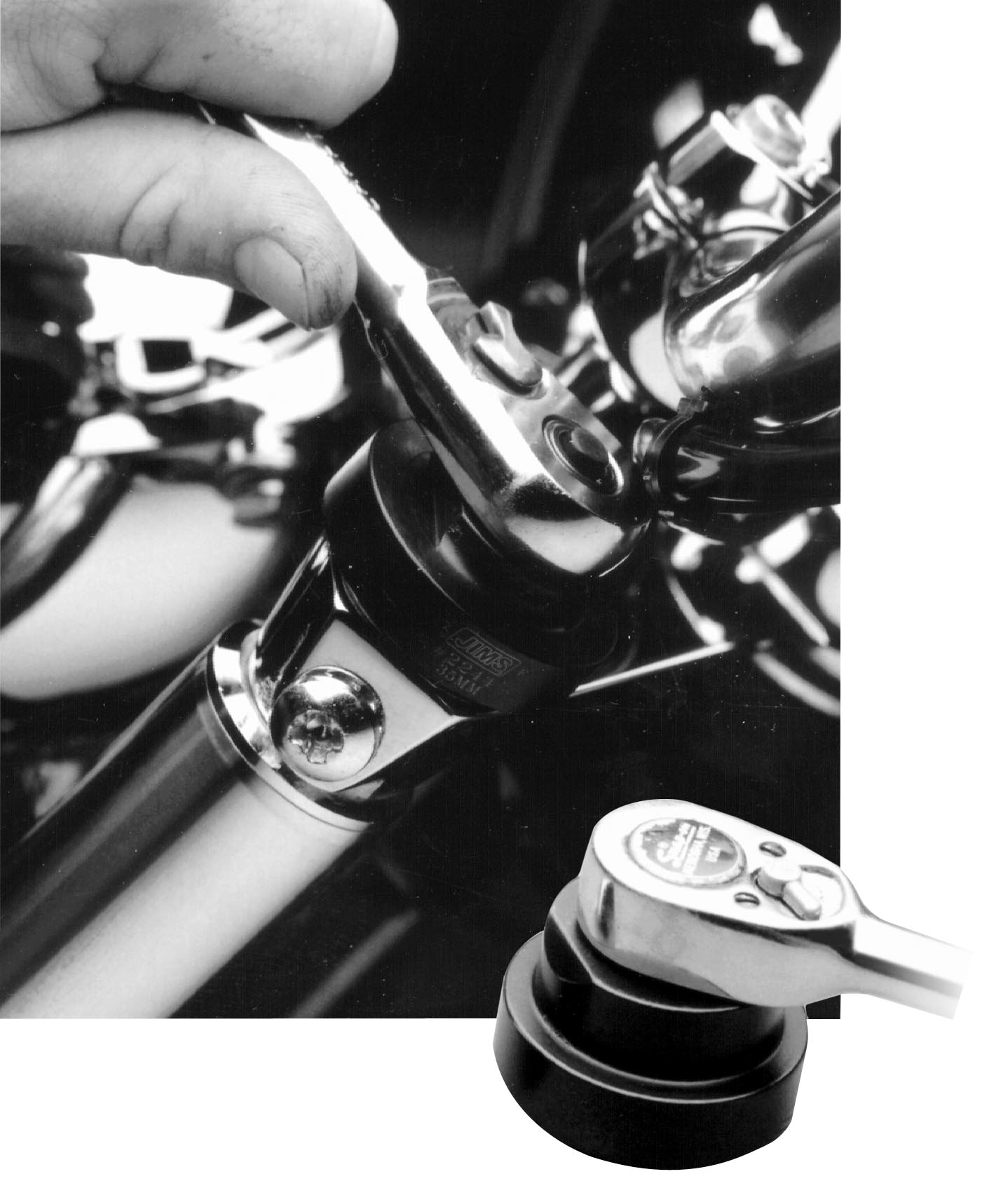 35mm Hex Top Fork Nut Socket  3/8in. Drive