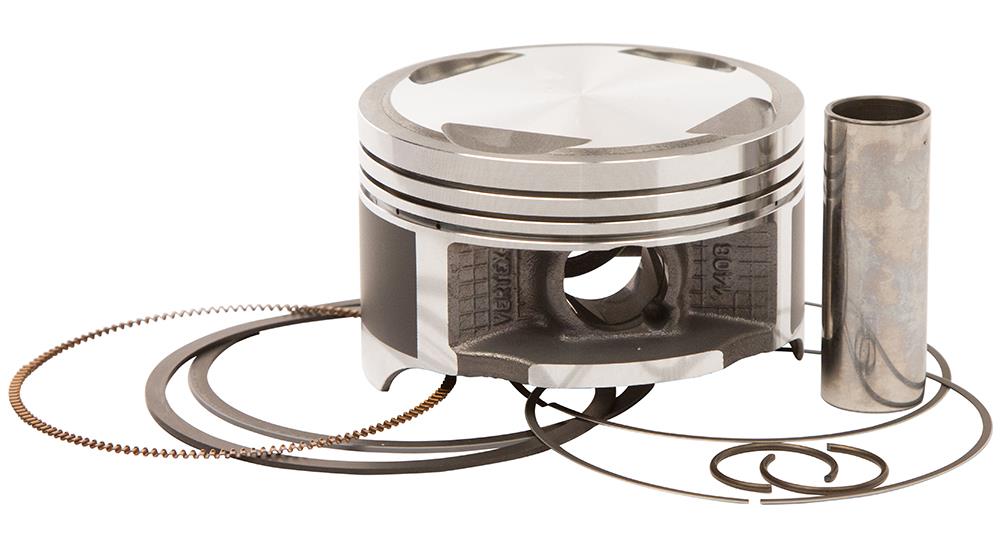 Forged Big Bore Piston Kit (435cc) - 4.00mm Oversize to 92.97mm, 10.0:1 Compression