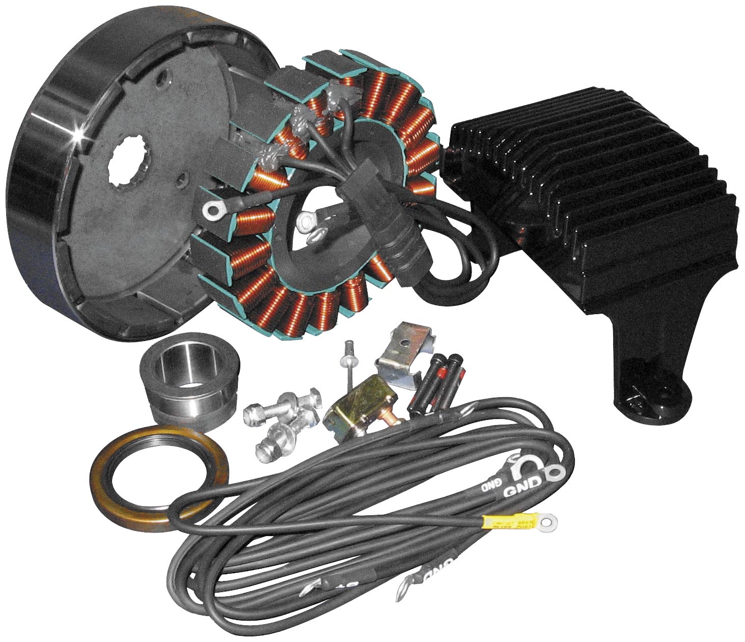 80 Series 50 AMP 3-Phase Alternator Kit