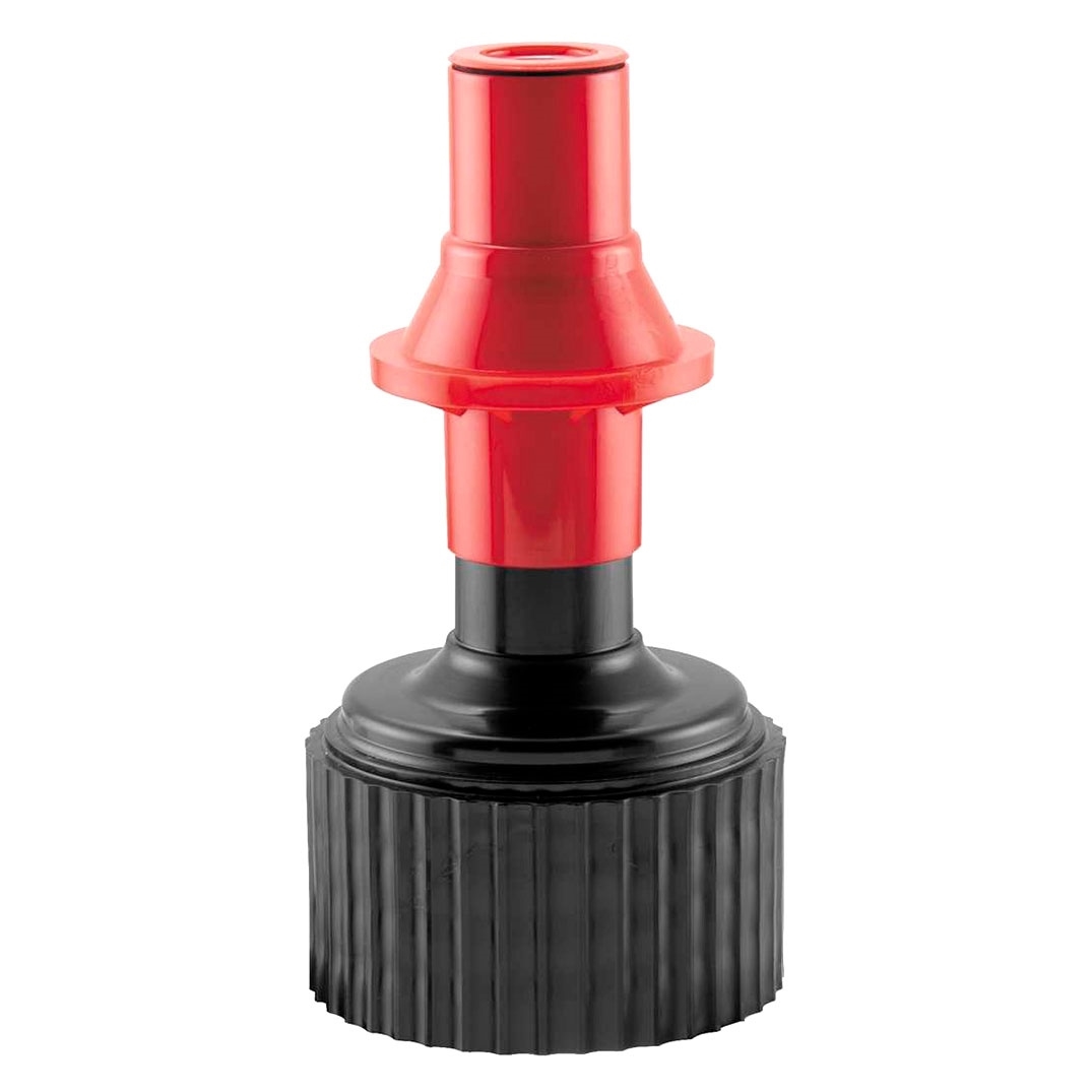 Black Cap with Red Ripper Spout Replacement