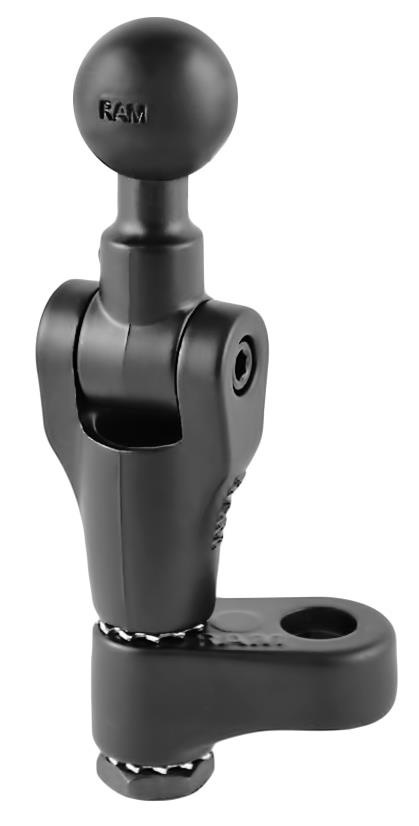 RAM Motorcycle Twist and Tilt Pivot Base with 1in. Ball