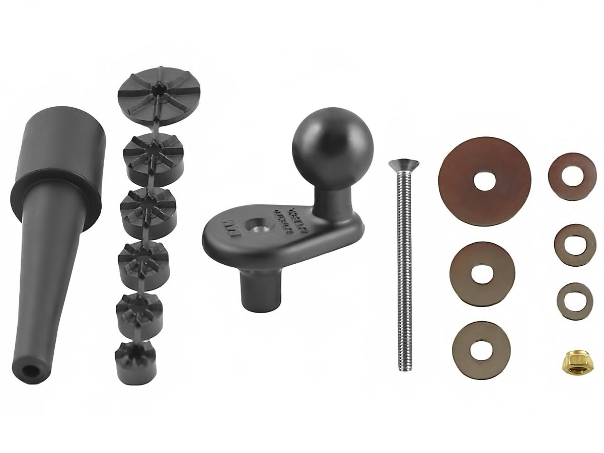 RAM Fork Stem Base with 1in. Ball