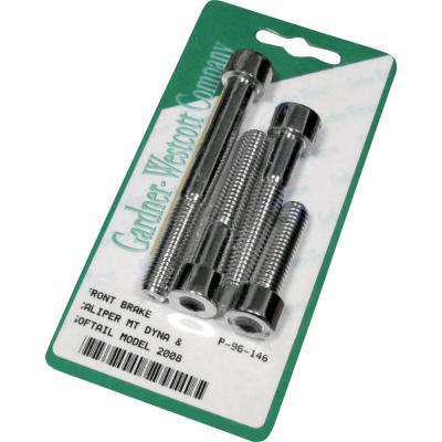 Front Caliper Mounting Allen Bolt Kit - Polished