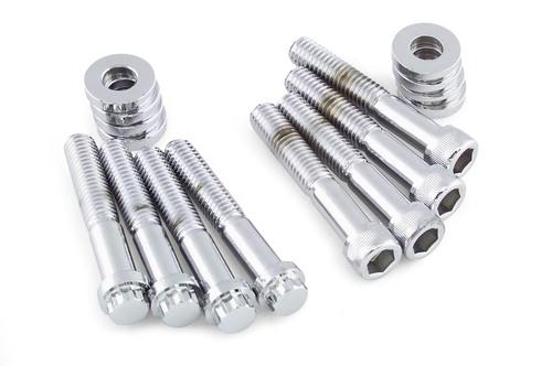 Rear Caliper Mounting Allen Bolt Kit - Chrome