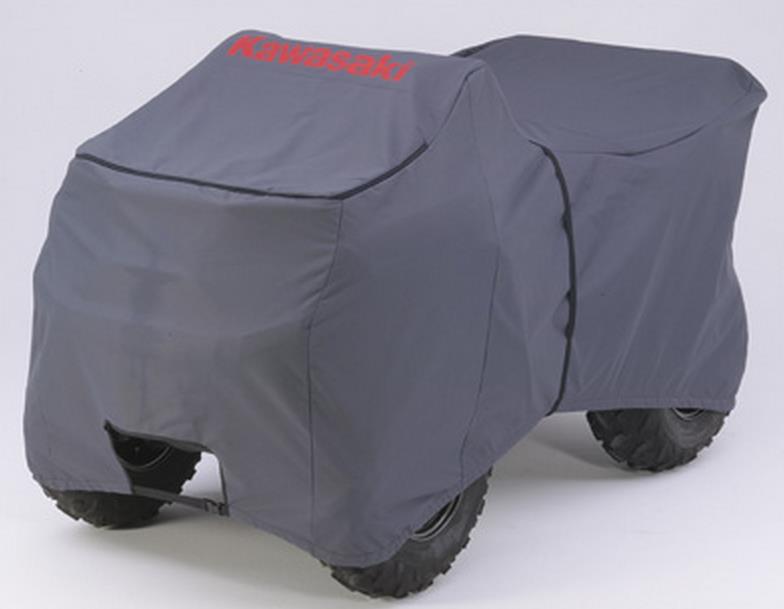 Large ATV Cover - Dark Charcoal with logo