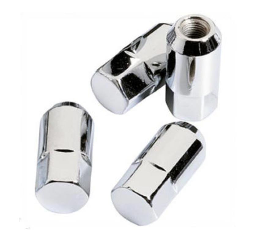 SAE Lug Nuts For Aluminum Rims - Set of 4
