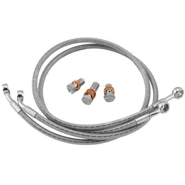 Stainless Steel Braided Brake Line Kit