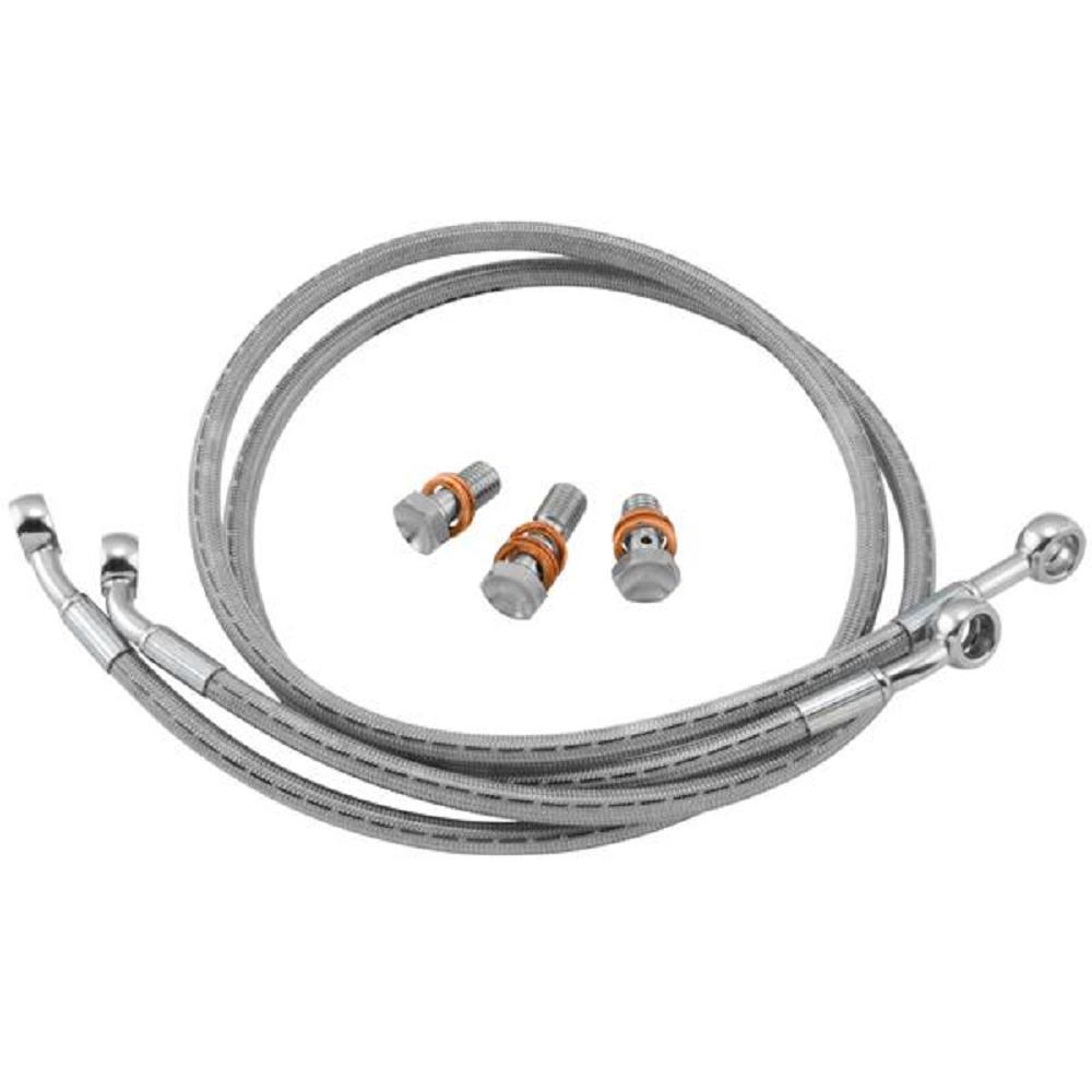 Stainless Steel Braided Brake Line Kit