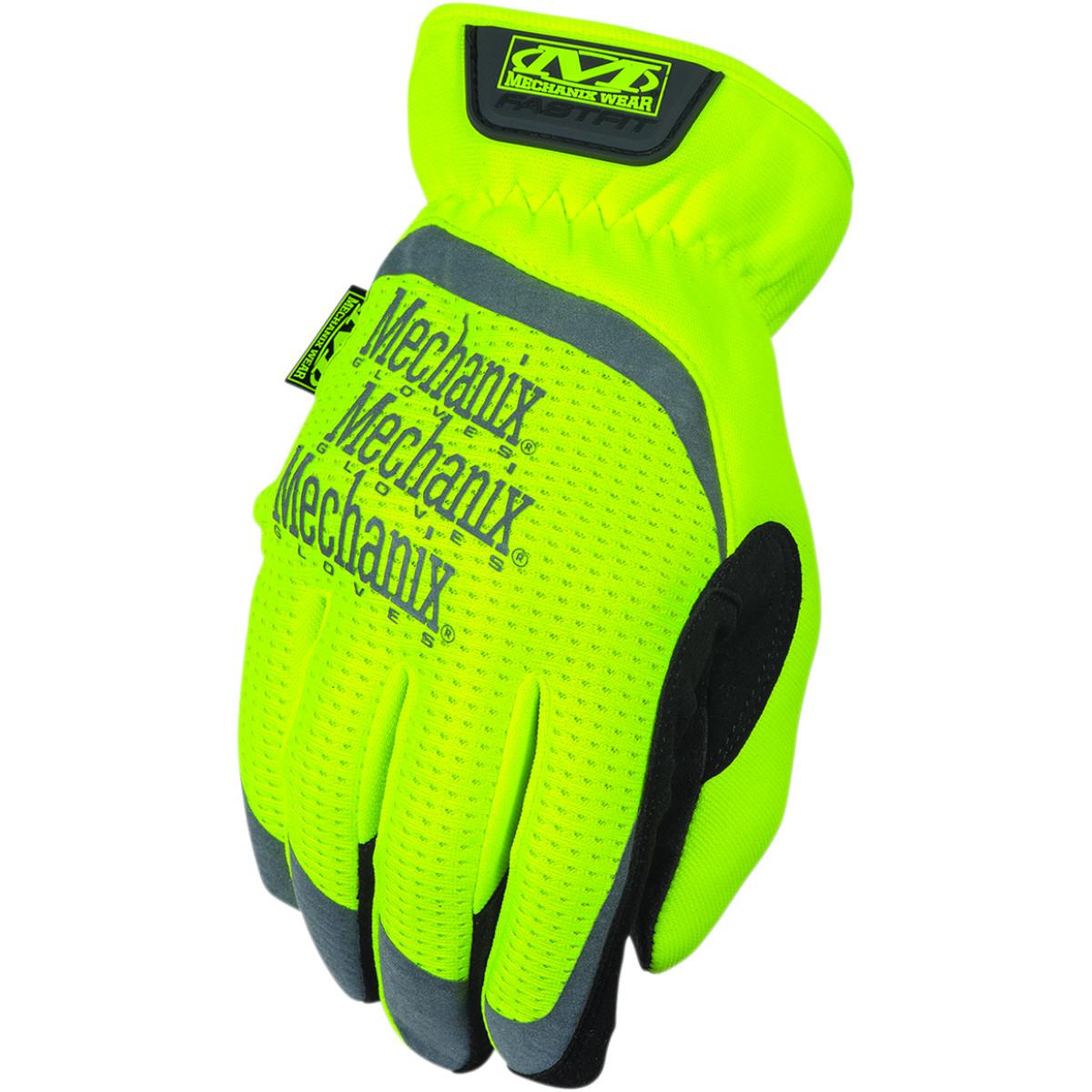 Hi-Viz FastFit High-Visibility Work Gloves