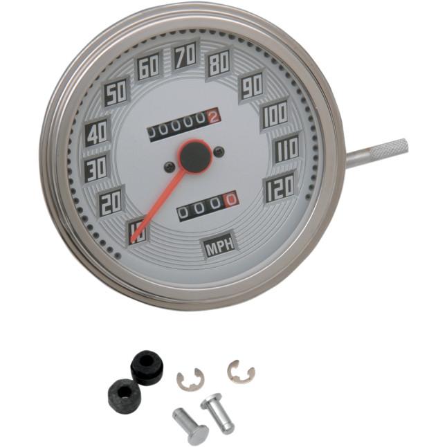 5in. Dash Mount 2240:60 Speedometer - Billet-Look Face