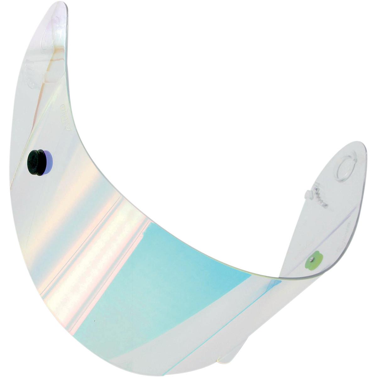 Anti-Scratch Shield with Tear-Off Posts for GP-Tech/T-2 Helmets - Iridium Rainbow