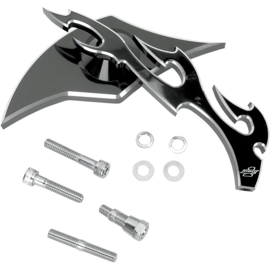 Large Flame Mirror - Right