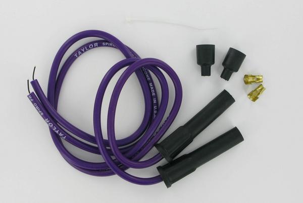 8mm Custom Colored Plug Wires - Purple