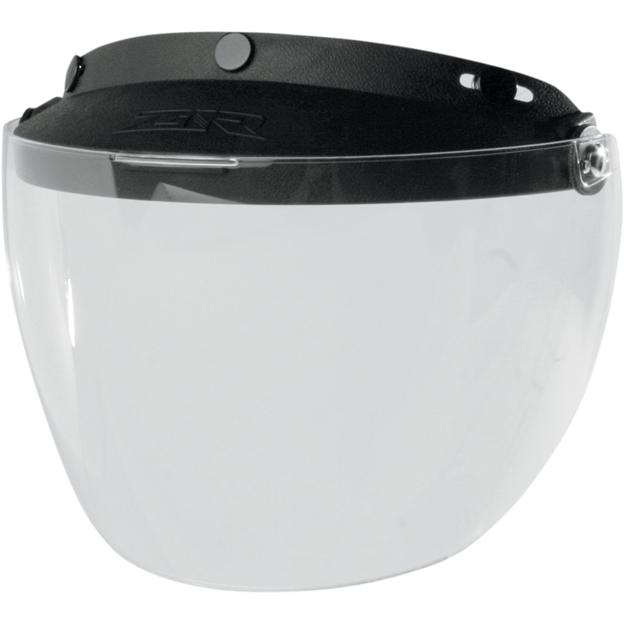 Universal Three-Snap Shield/Visor - Smoke