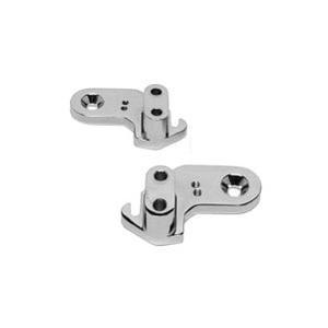 Passenger Floorboard Bracket - Chrome