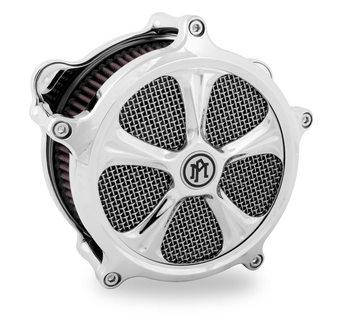 Wrath Universal Super Gas Air Cleaner Faceplate - Platinum Cut
