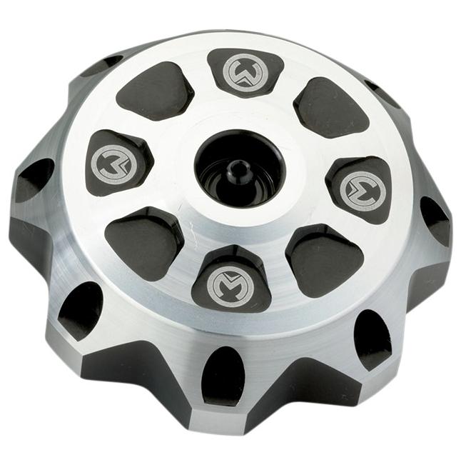 Gas Cap - Silver/Black