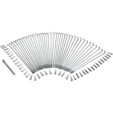 Chrome 8.25in. Spoke Set  for Drop Center 19in. Rim