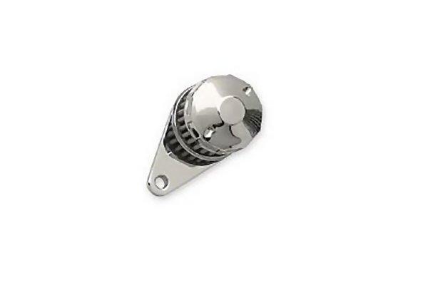 Chrome Crankcase Vent Filter Assembly