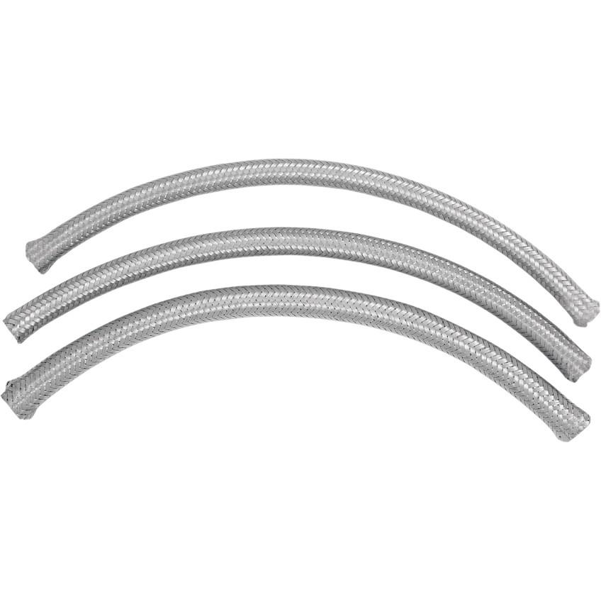 Braided Stainless Steel Hose - 1/4in. I.D.