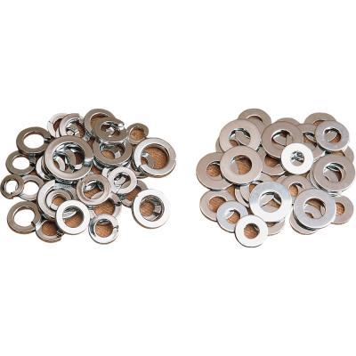 Chrome Flat Washer Kit