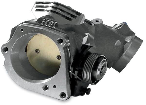 Big Bore 55mm Throttle Body - 1.800in. Intake Runner - Natural Finish