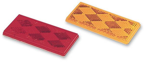Rectangular Reflector - Red