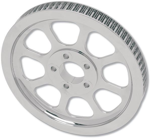 1 1/8in Chrome Rear Belt Pulley
