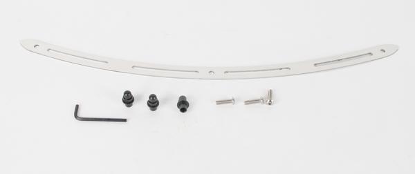 Fairing Trim - Polished Stainless Steel - Slotted Slim-Style