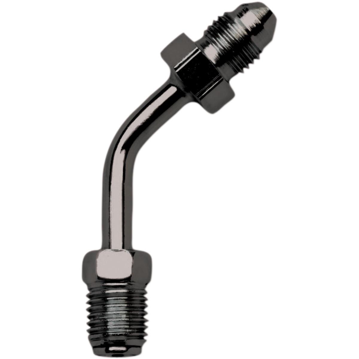 Renegade Universal Adapter Fitting - 3/8in-24 Inverted Flare - #3 Male with 45 Degree Bend