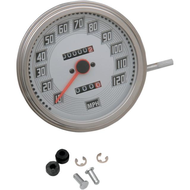 5in. Dash Mount 2:1 Speedometer - Billet-Look Face