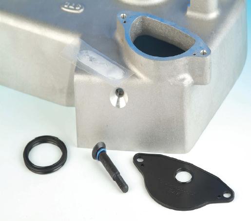 Deflector Plate Gasket and Seal Kit - Molded Rubber/Steel - Double-Lip