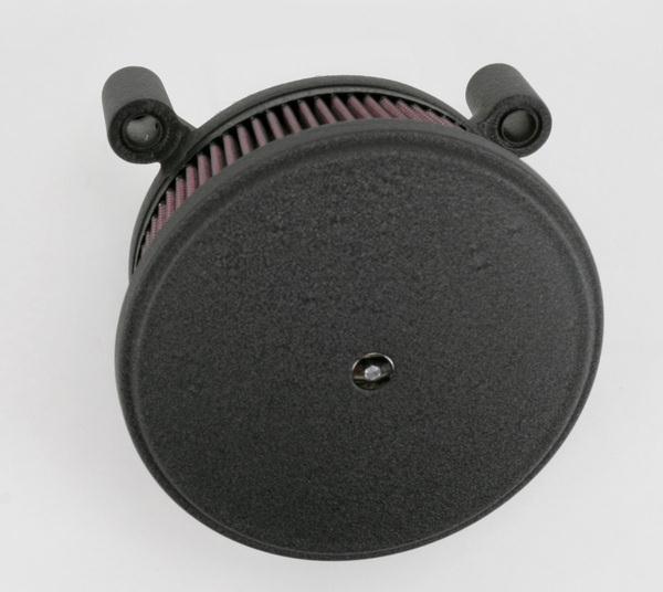 Stage 2 Big Sucker Air Kit - Wrinkle Black Backing Plate - Standard Filter