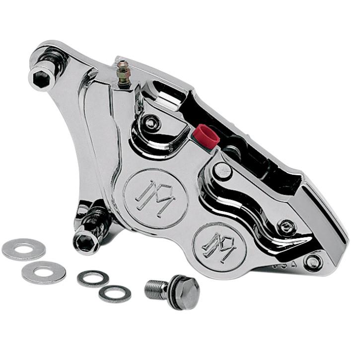 Four-Piston Differential-Bore Brake Caliper Kit - Polished