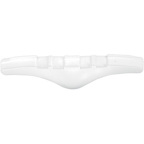 Breath Deflector for Airframe Helmets - White