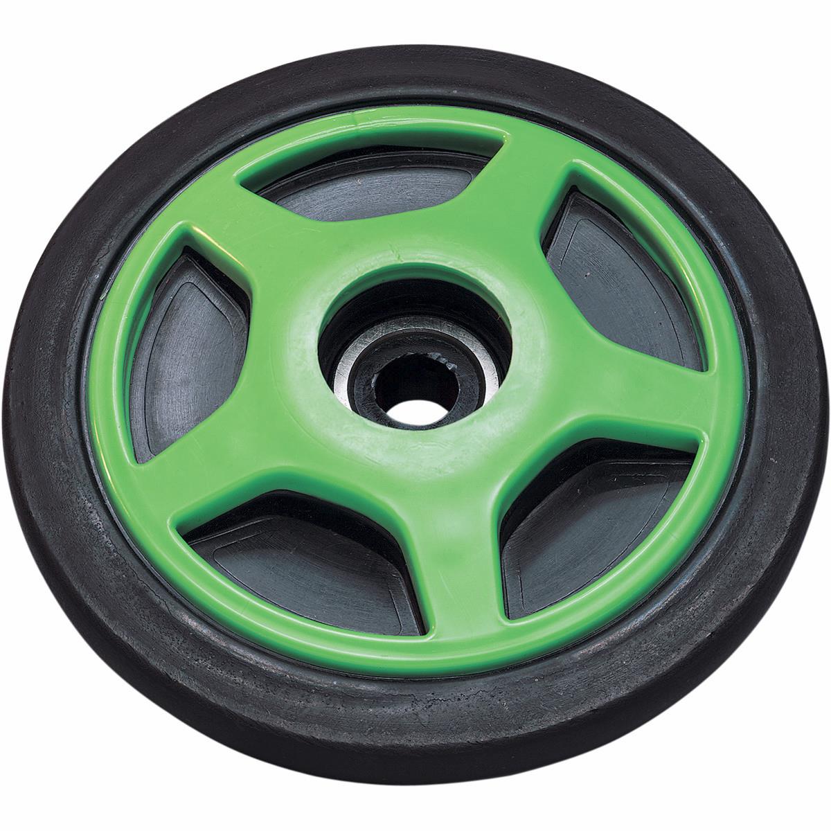 Colored Idler Wheel - 6.38in. x .75in. (With Insert) - Green