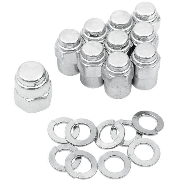 Transmission Side Cover Kit - Cap Style - Chrome