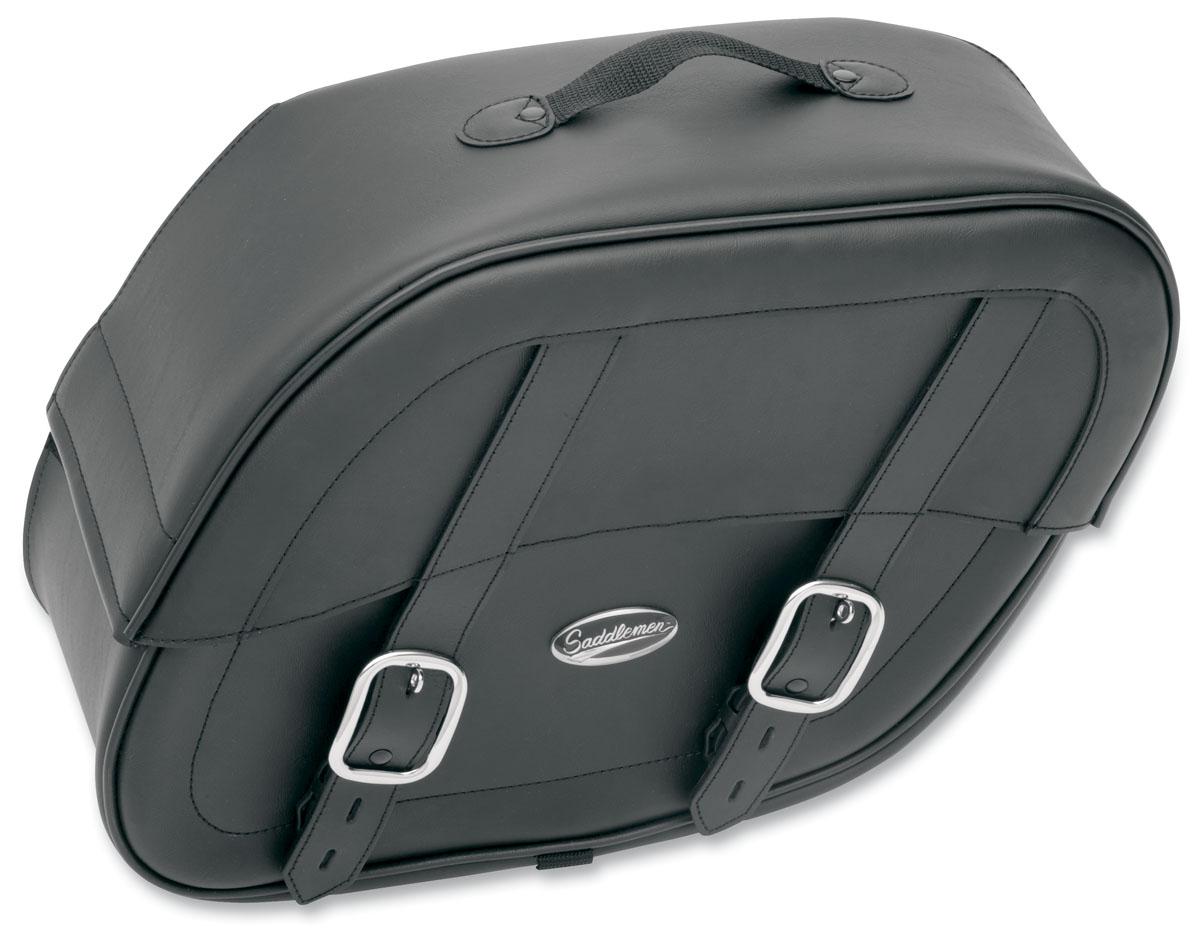 Drifter Saddlebag with Shock Cutaway