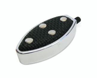 Banana Board Shifter Peg - Chrome with Rivets